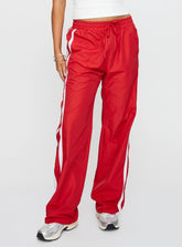 Keli Track Pants Red / White